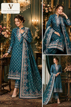 Kurti 3 Piece Set 1902