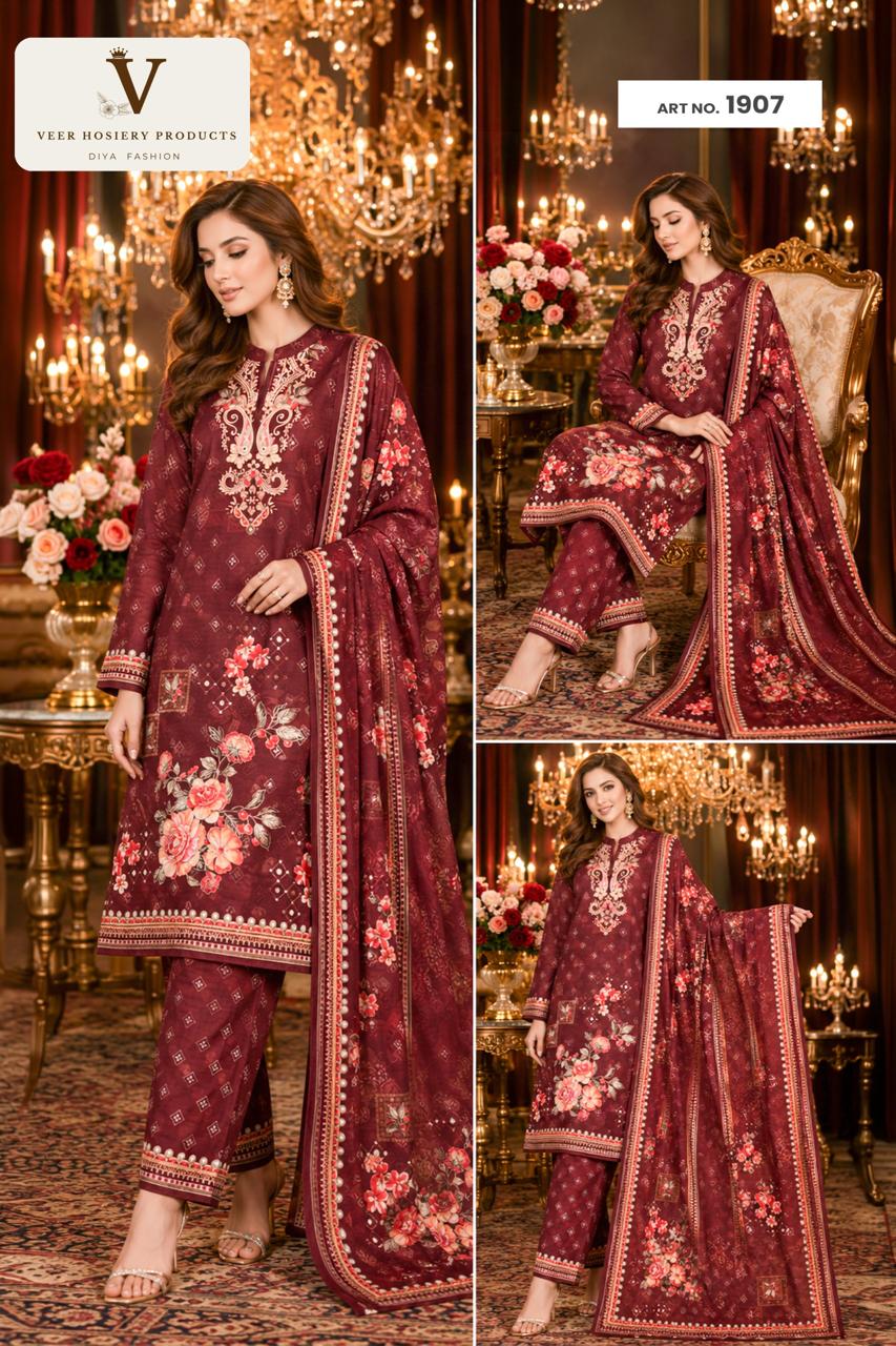 Kurti 3 Piece Set 1907
