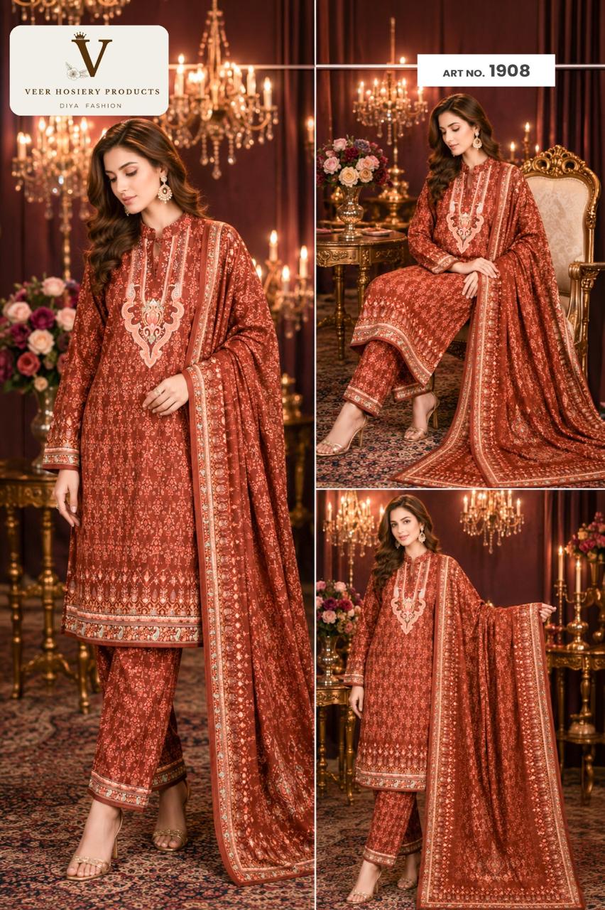 Kurti 3 Piece Set 1908
