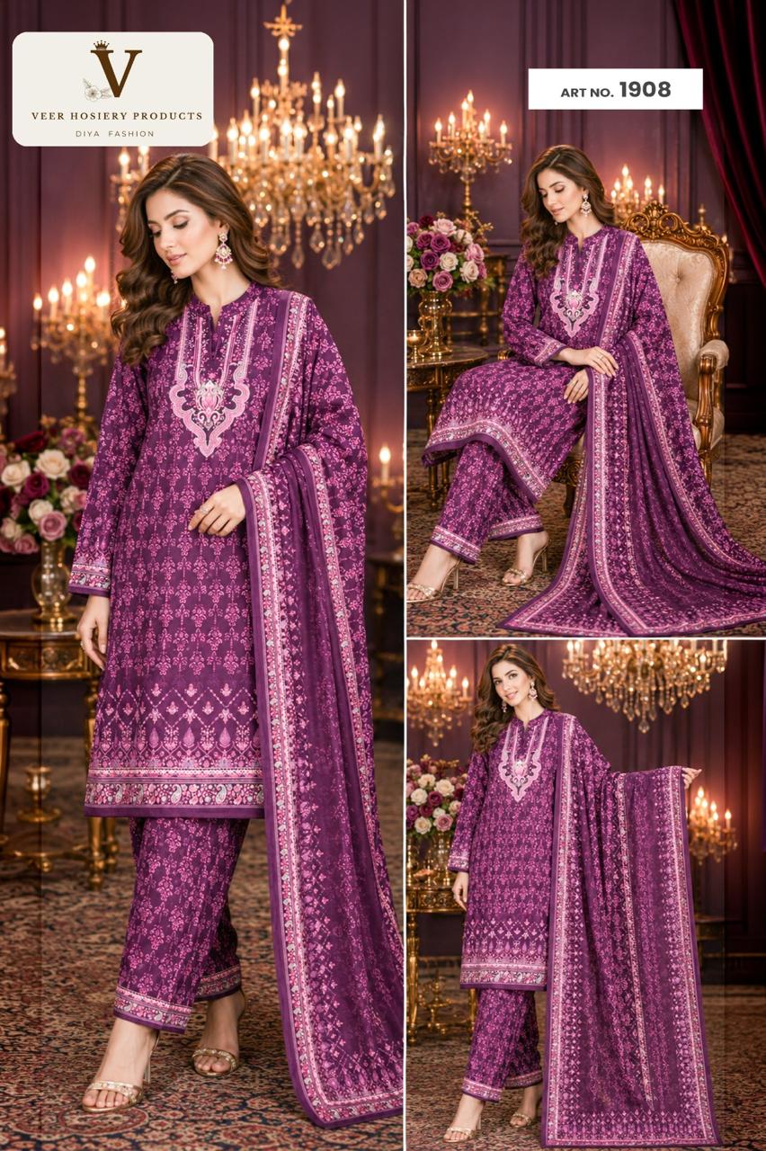 Kurti 3 Piece Set 1908