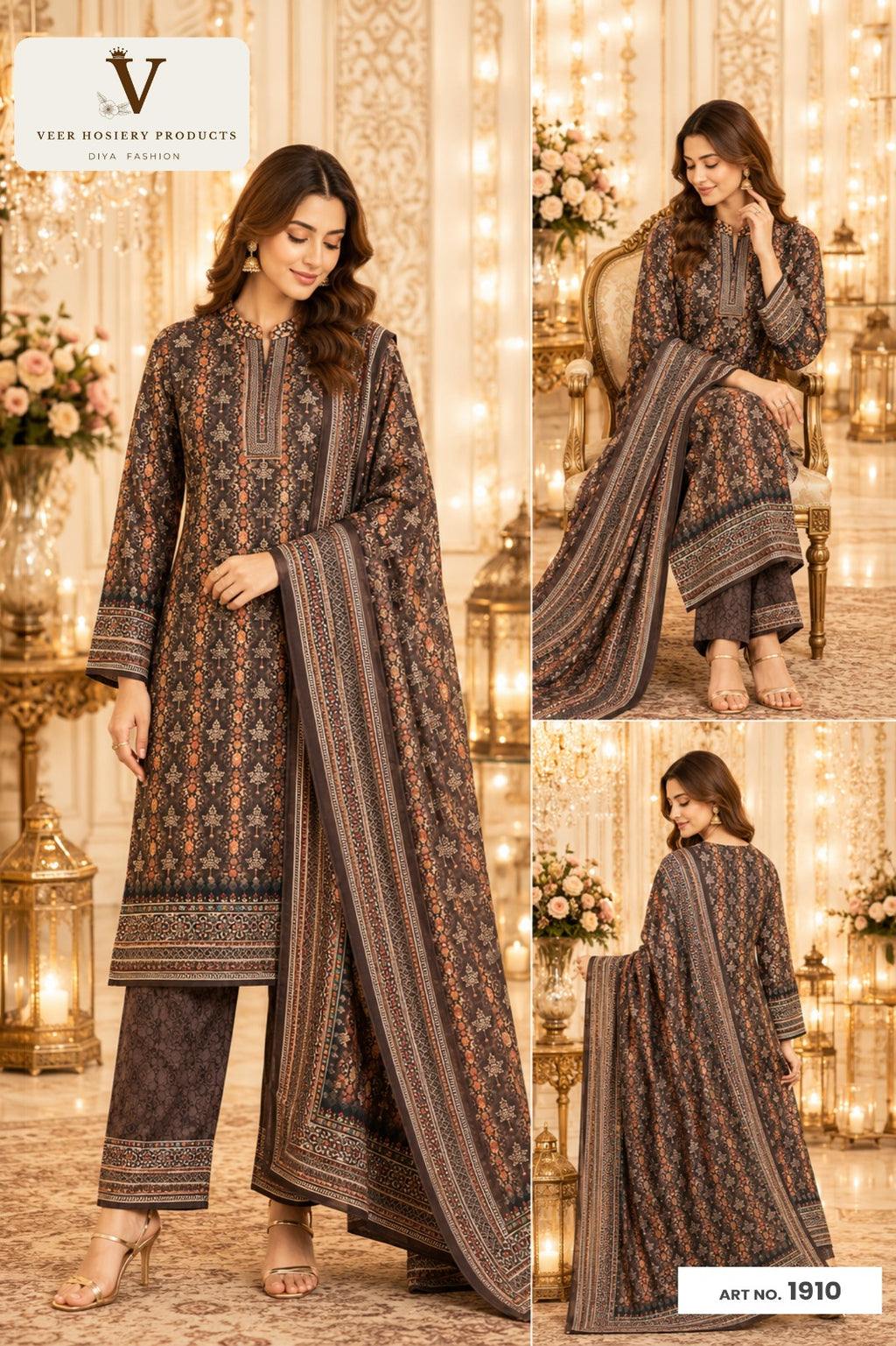 Kurti 3 Peice Set 1910