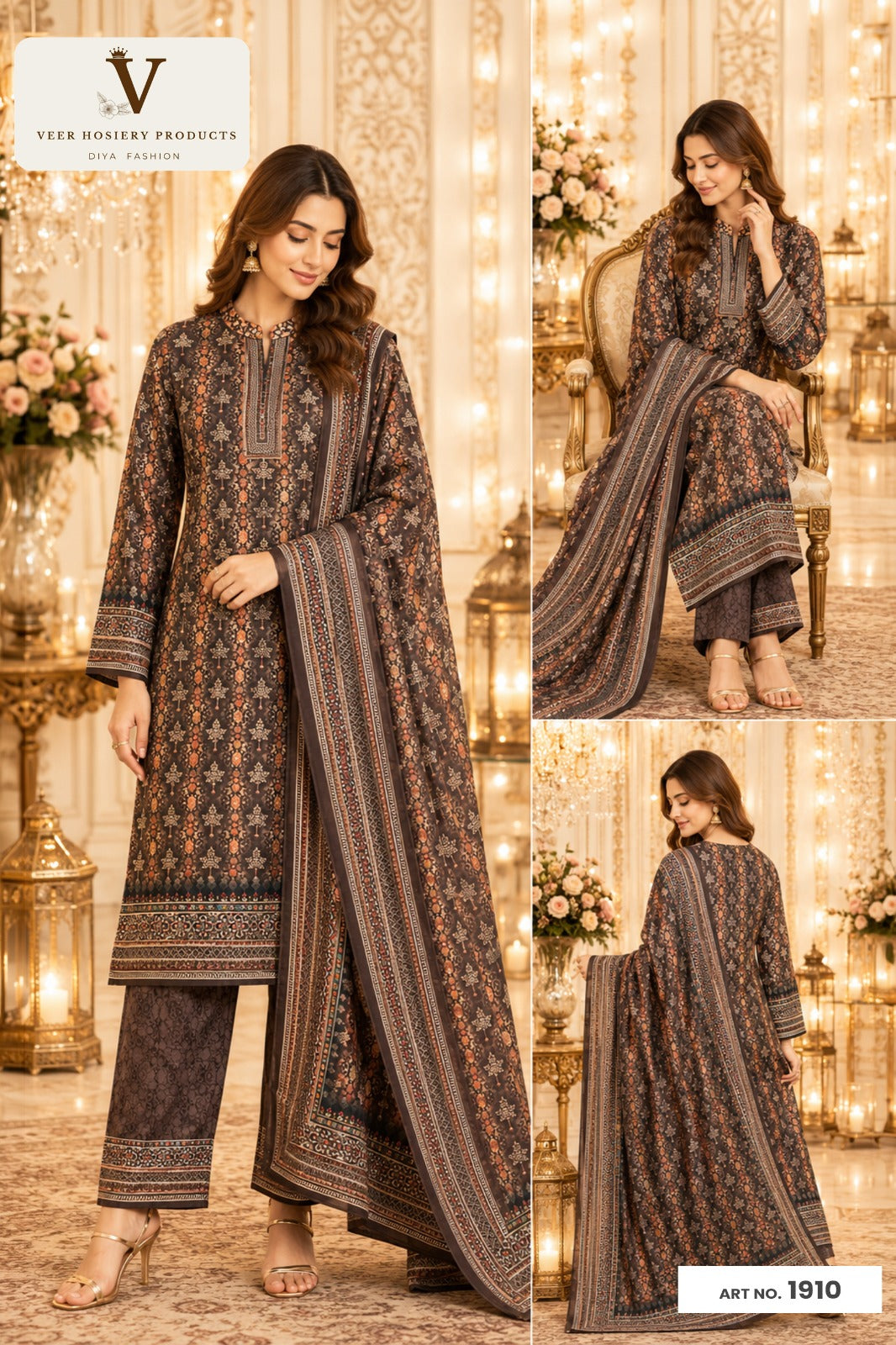 Kurti 3 Peice Set 1910