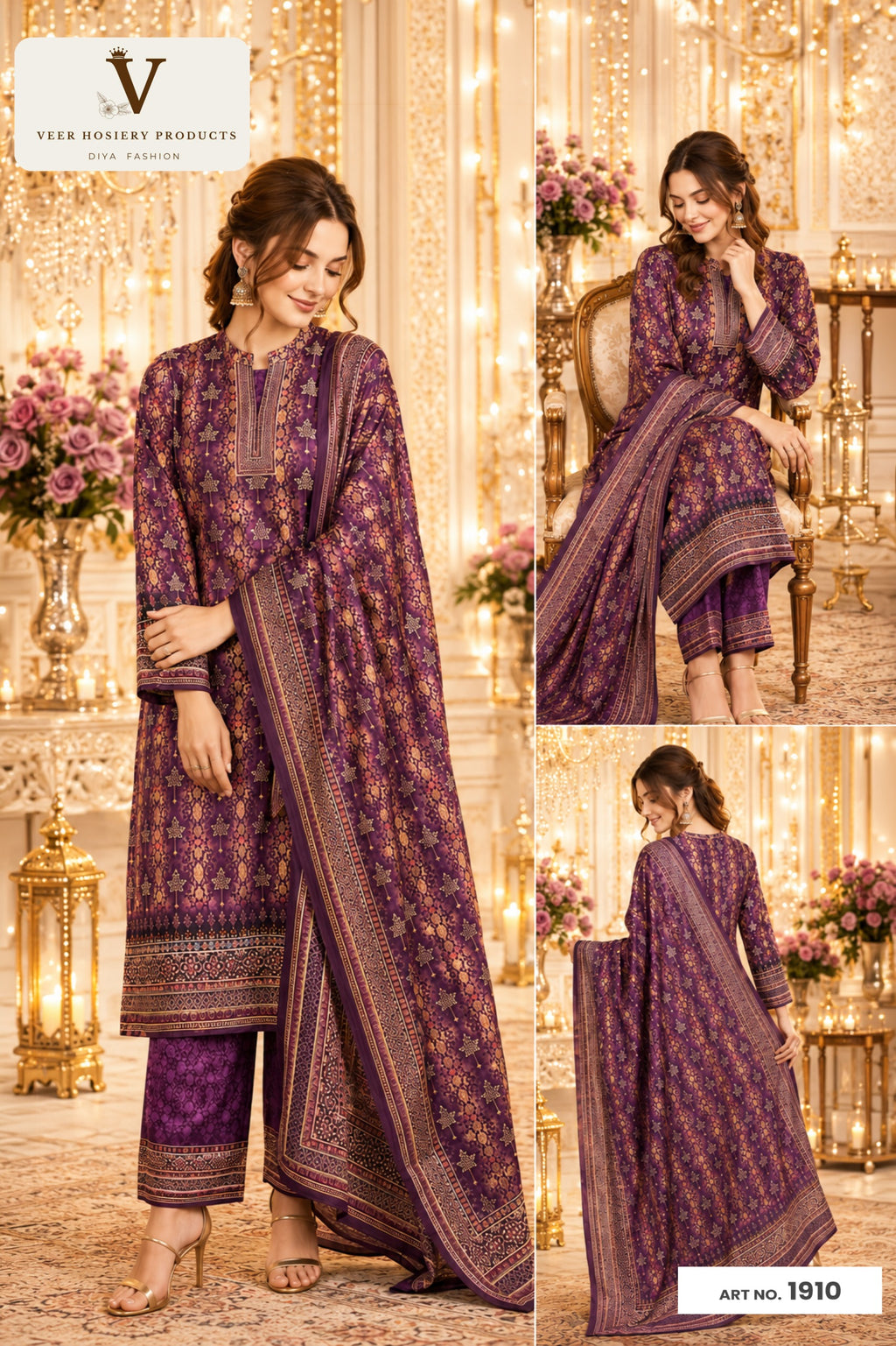 Kurti 3 Peice Set 1910