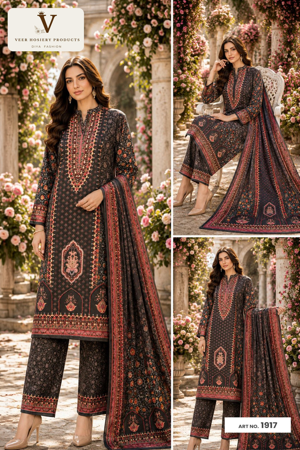 Kurti 3 Piece Set 1917