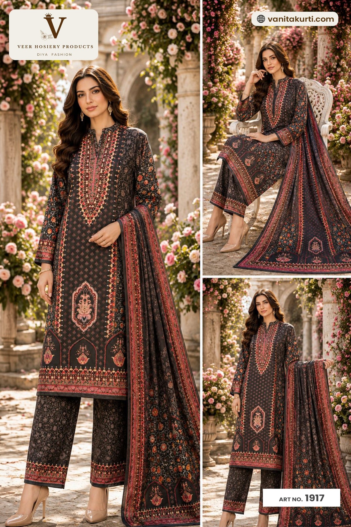 Kurti 3 Piece Set 1917