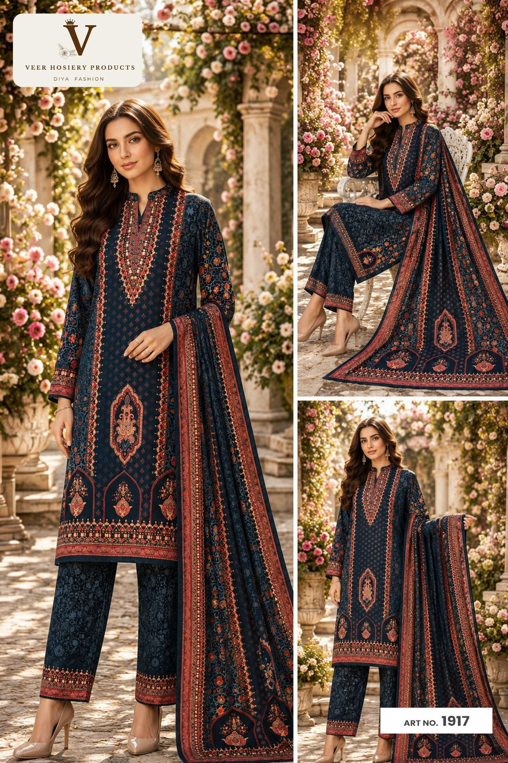 Kurti 3 Piece Set 1917