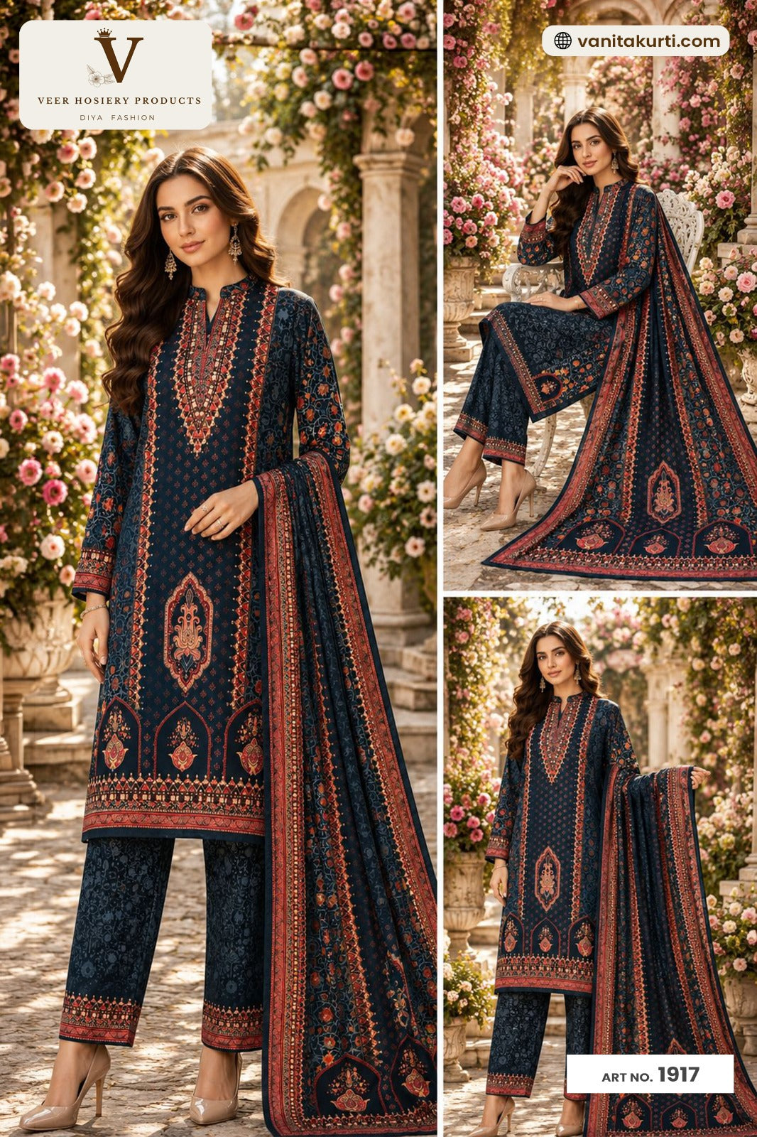 Kurti 3 Piece Set 1917