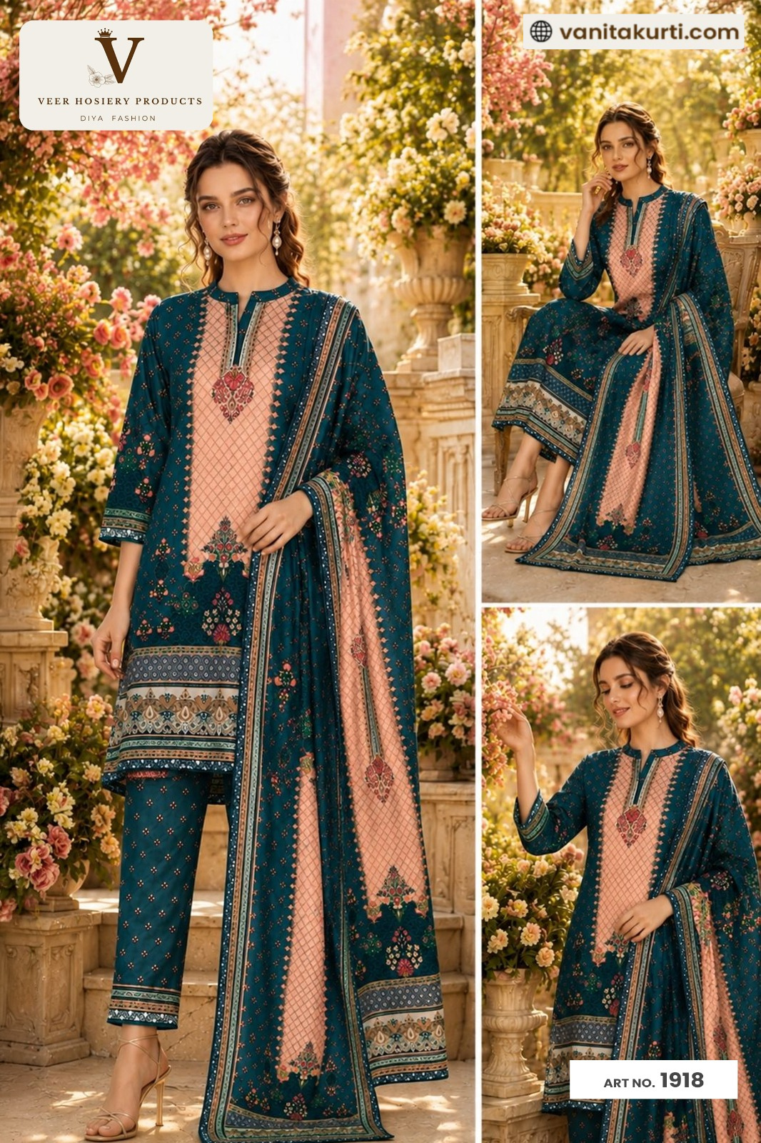 Kurti 3 Piece Set 1918