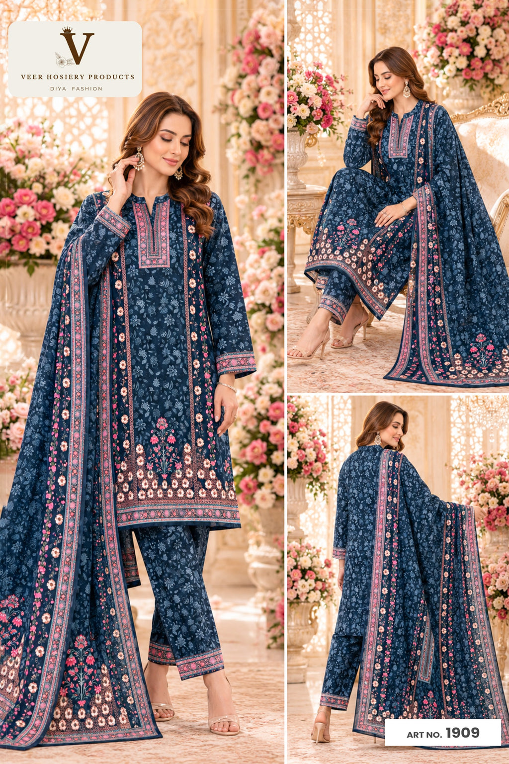 Kurti 3 Piece Set 1909